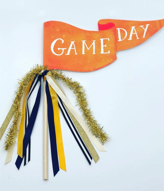 Game Day Orange Pennant