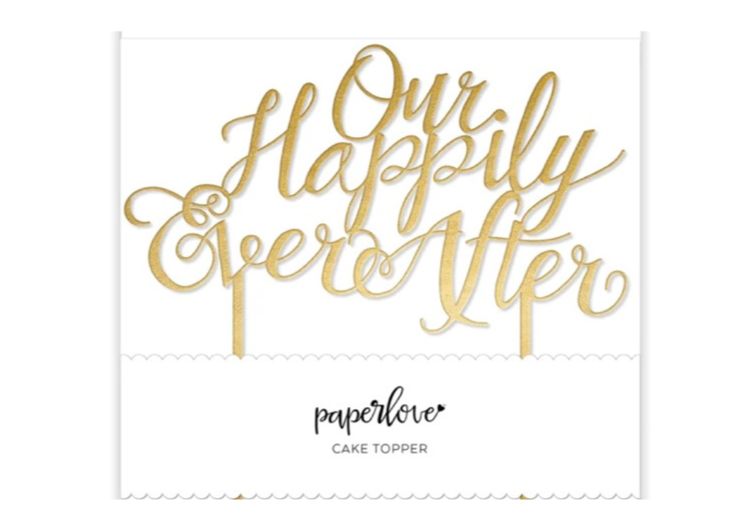 Happily Ever After Topper