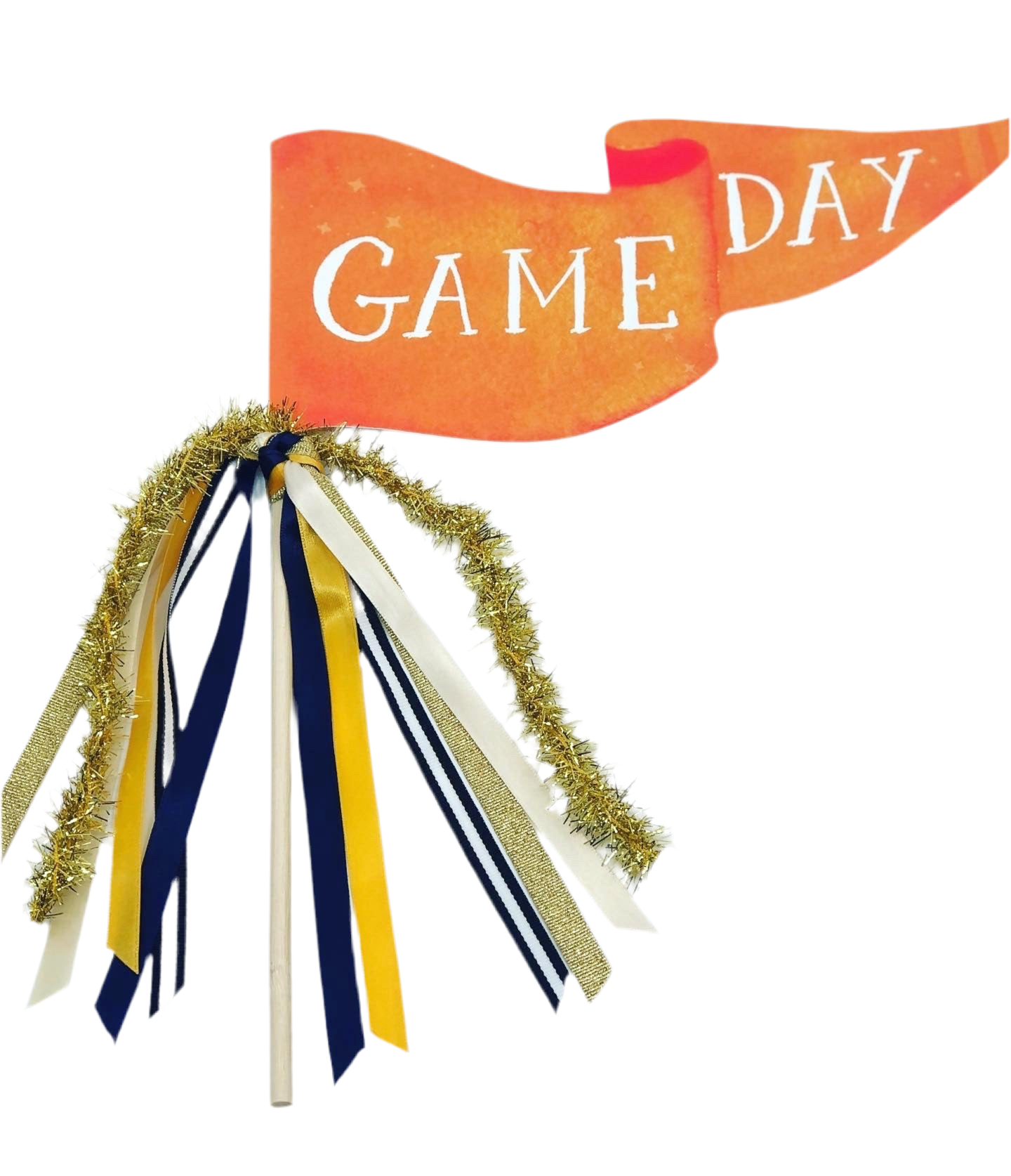 Game Day Orange Pennant