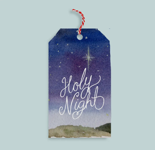 Holy Night Gift Tags