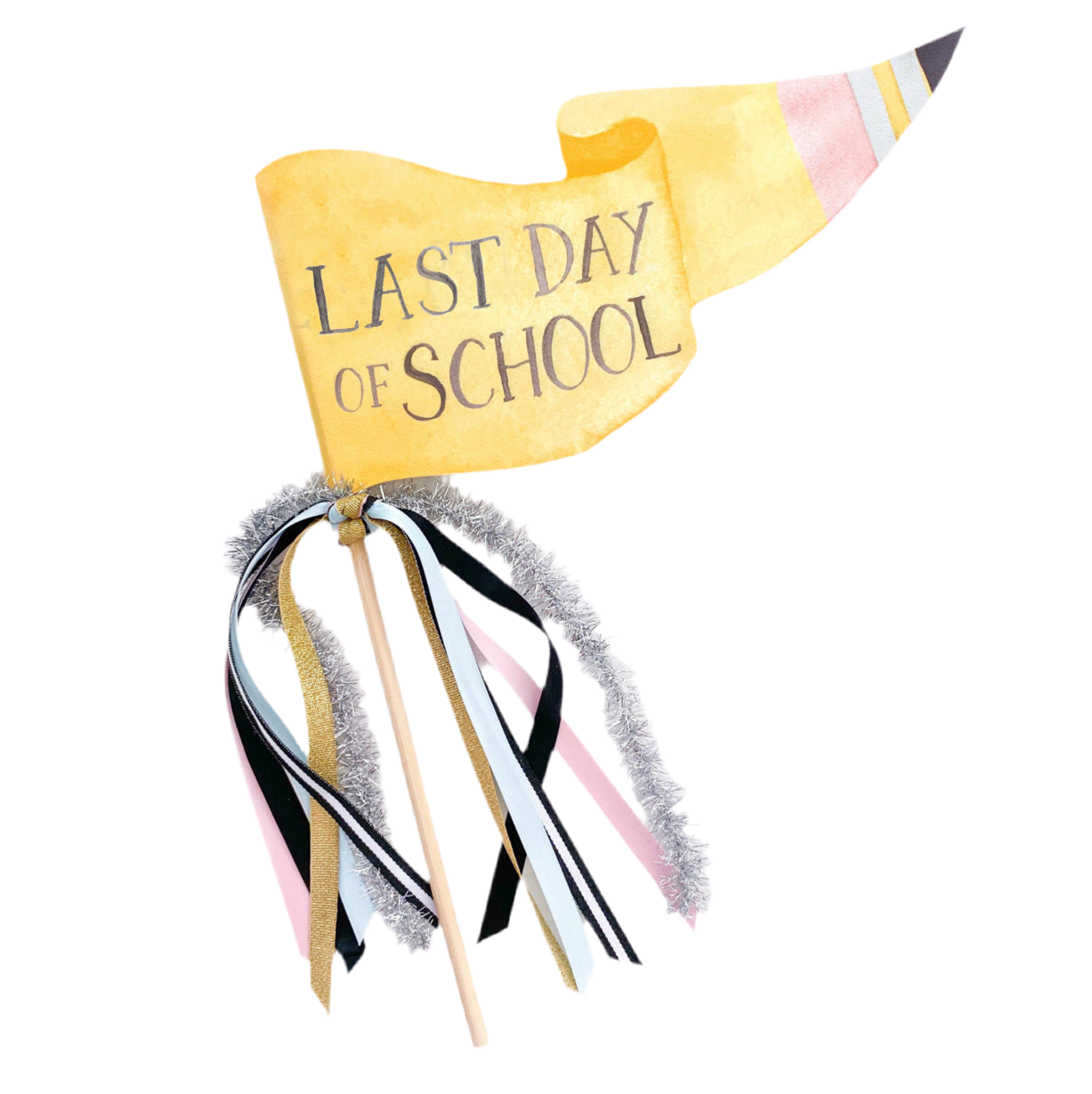 Last Day of School Pennant