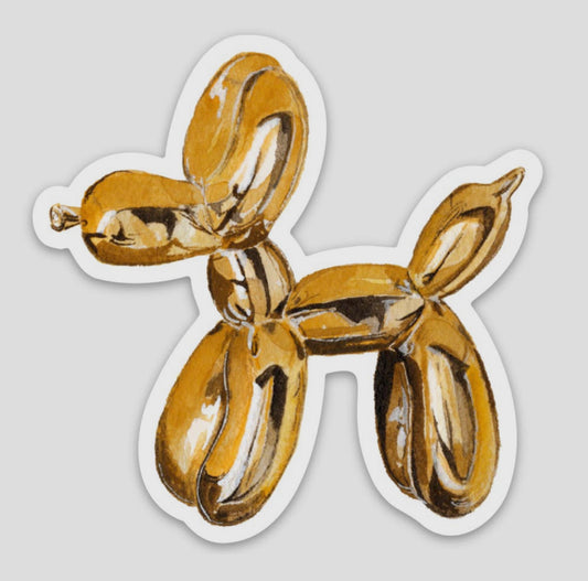 Balloon Dog Sticker