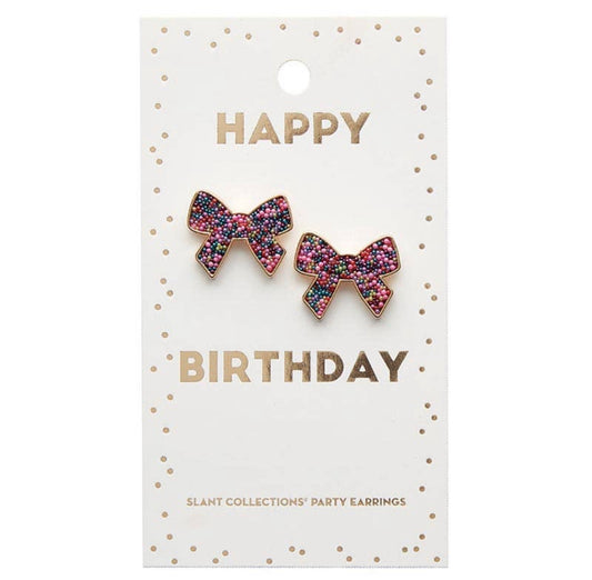 Happy Birthday Earrings