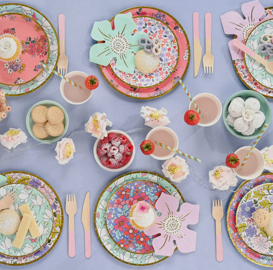 Floral plates