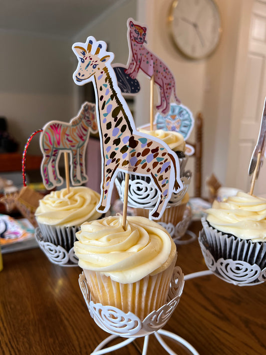 Safari Cupcake Toppers