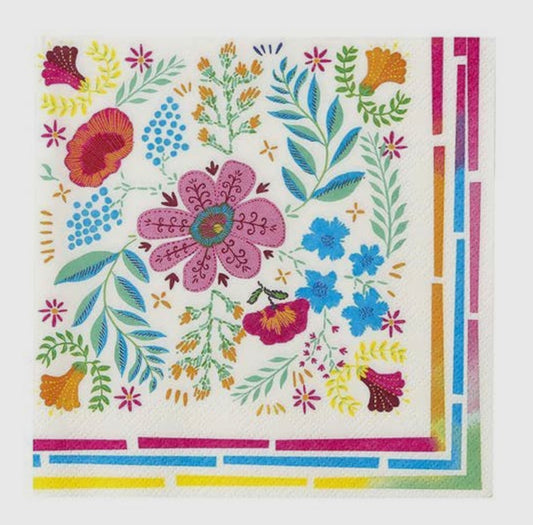 Boho Floral Napkins