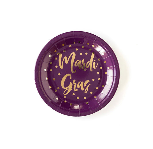 Mardi Gras Plates