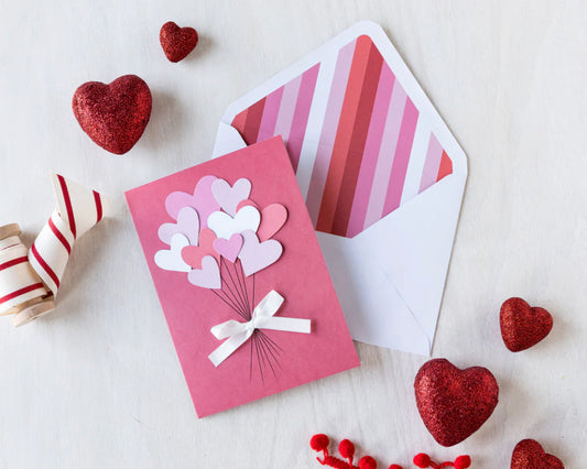 Heart Bouquet Card Craft Kit