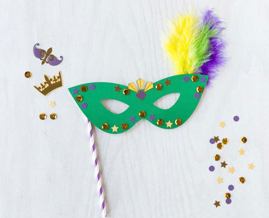 Mardi Gras Mask Kit