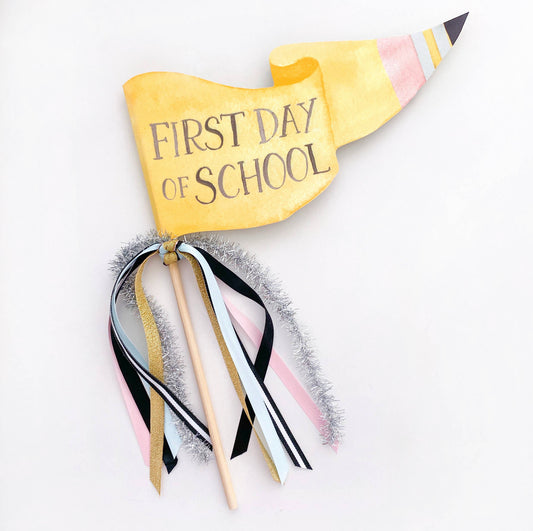 First Day of School Pennant